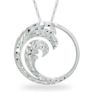 Nalu Necklace in Sterling Silver - 30mm