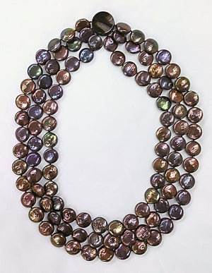 Lucoral Museum Bronze Ocean Necklace