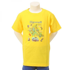 Island Of Oahu Kids T Shirt