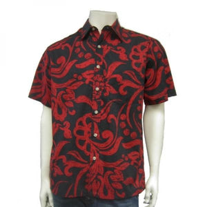 Pineapple Pareo Kala Kloth ™ Full Placket Men's Aloha Shirt