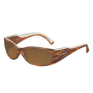 "Club Jetty" Stripped Tortoise Polarized Brown Women's Sunglasses