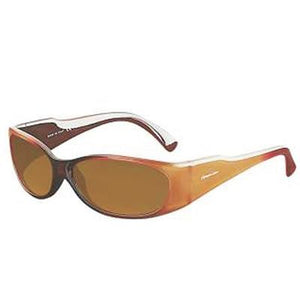 "Club Jetty" Caramel Polarized Brown Women's Sunglasses