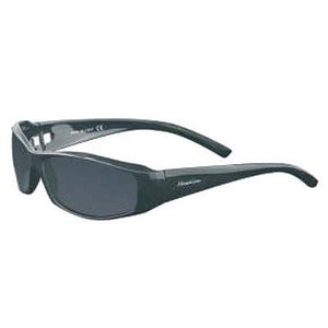 "Akamai" Black Polarized Gray Unisex Sunglasses