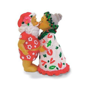 Kissing Santa Ornament - 13039