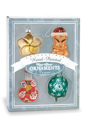 MINI COLLECTIBLE ORNAMENT SET ISLAND HOLIDAY - 13633