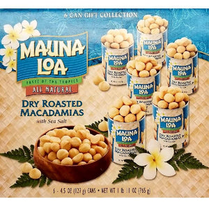 Mauna Loa Island Classics 6-Pack Original Dry Roasted