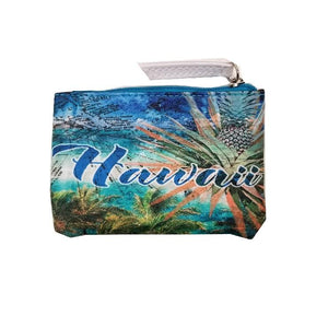 Hawaii Map Pouch Bag - Small