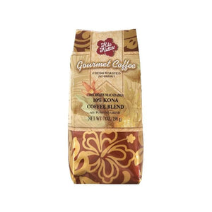 Hilo Hattie 10% Chocolate Macadamia Kona Coffee 7oz APG-28127