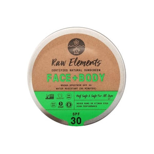 Raw Elements Face and Body Certified Natural Sunscreen