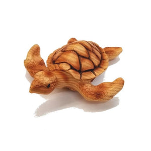 Wooden Honu - 8.5cm - Brown