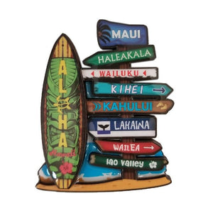 Maui Sign Refrigerator Magnet