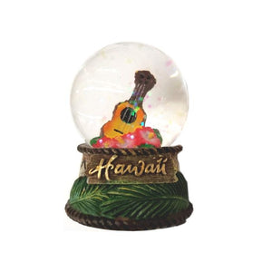 Hawaiian Water Globe 45mm - Ukulele