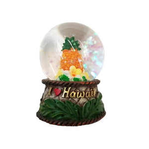 Hawaiian Water Globe 45mm - Pineapple