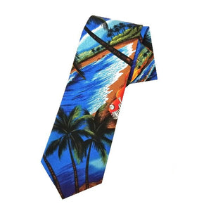 Hilo Hattie Waikiki Woody Necktie - Blue