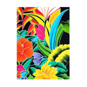 HALEIWA SARONG #9 - Tropical Garden