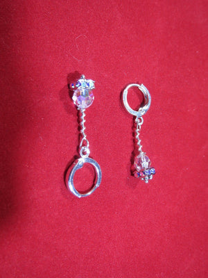 Swarovski Crystal Rondelle Earrings