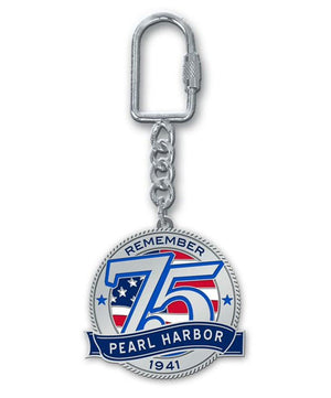 75th Anniversary Keychain