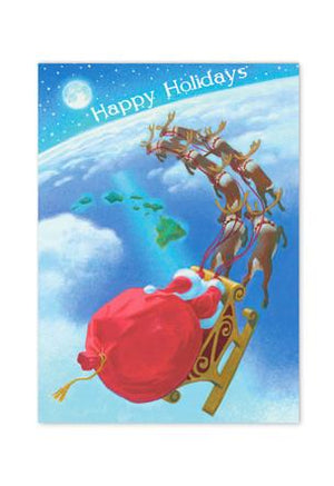 CHRISTMAS CARDS BOX - SANTA'S LAST STOP - 42956