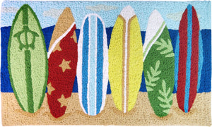 SURFBOARDS ISLAND STYLE RUG