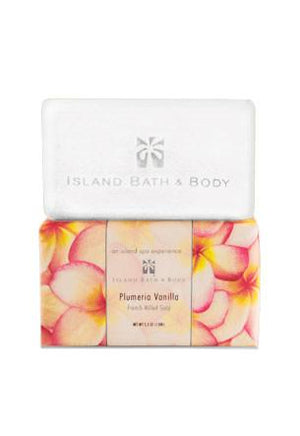 Island Bath & Body Plumeria Vanilla French-Milled Soap