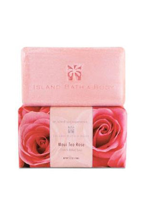 Island Bath & Body Maui Tea Rose French-Milled Soap