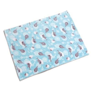 BABY BLANKET SHARK BITES!