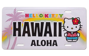 Hello Kitty Hawaii License Plate