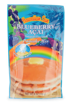 Hawaiian Sun Blueberry Acai Pancake Mix 6oz