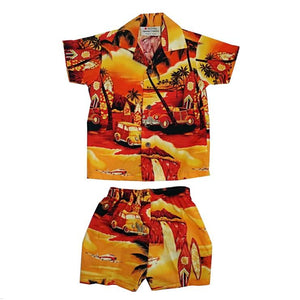 Waikiki Woody Boys Cabana Set(teh911) ~ Yellow