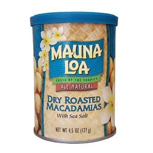 Mauna Loa 4.5 oz Dry Roasted Macadamia Nuts