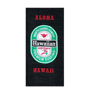 Hawaii Beer Beach Towel