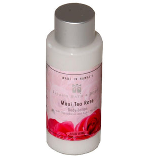 Island Bath & Body Maui Tea Rose Body Lotion 2oz.