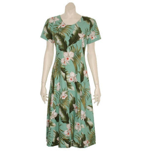 Hawaiian Princess Dress 54904-TS033 ~ Green