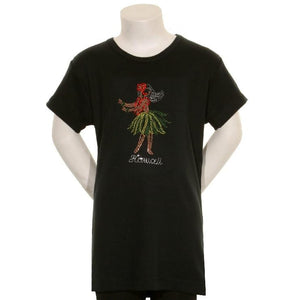 Hula Girl Junior Fitted Tee - CSJ 2-1