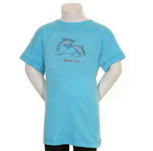 2 Colored Stone Dolphins Junior Fitted Tee - CSJ 1-9