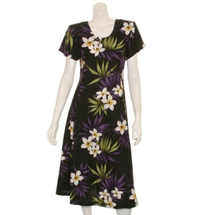 Hawaiian Princess Dress(54904-TV018)  ~ Black