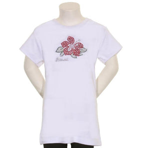 Hibiscus Junior Fitted Tee - CSJ 1-6