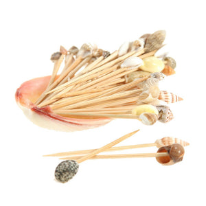 Hawaiian Seashell Toothpicks