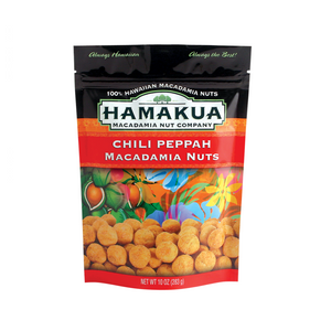 Chili Peppah Macadamia Nuts Hamakua 10 oz.