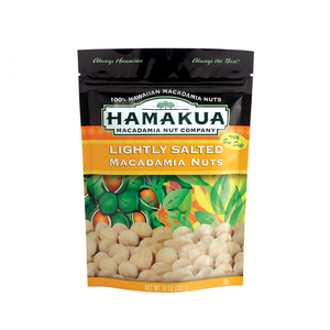 Lightly Salted Macadamia Nuts Hamakua 10 oz.