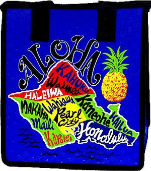 Livin Oahu Petite Hawaiian Insulated Hot/Cold Reusable Bag