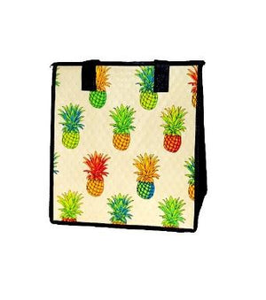 Pineapple Fever Cream  Hawaiian Insulated Hot/Cold Reusable Bag~Medium