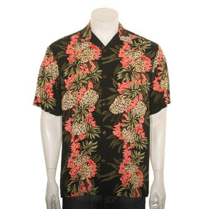 Pineapple Panel Men's Aloha Shirt