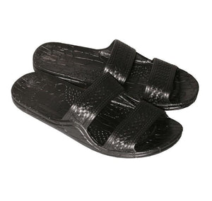 Imperial Import Childrens Black Slide Unisex Slippers